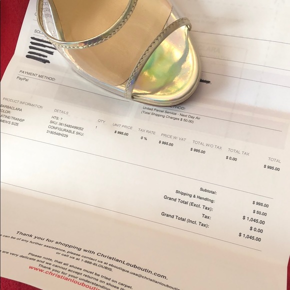 Barbaclara Christian Louboutin Heels - Picture 8 of 8